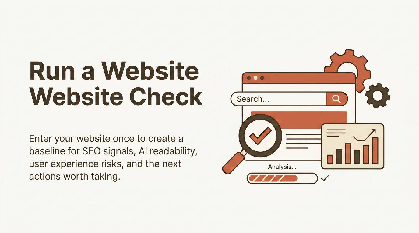 Run a Website Check